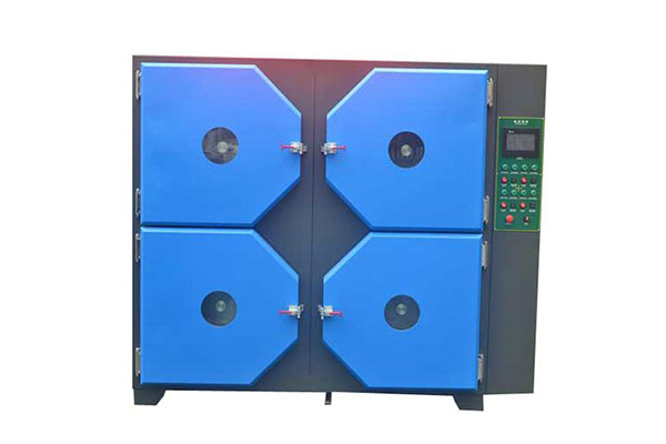 Hot vacuum test chamber